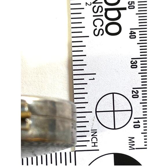 Vintage Silver Plated Powder Box With Wrist Strap - Picture 11 of 12